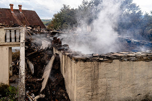 Professional Fire Damage Removal technician working in Mount Rainier, MD